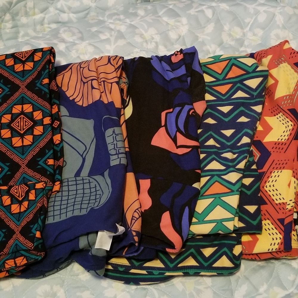 7x Lularoe TC leggings